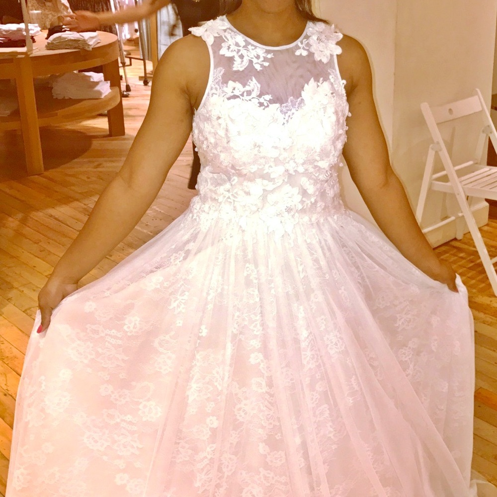Ivory BHLDN Carissa Wedding Dress